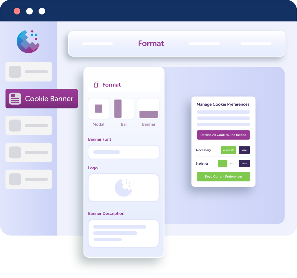 CookieScan banner formatting